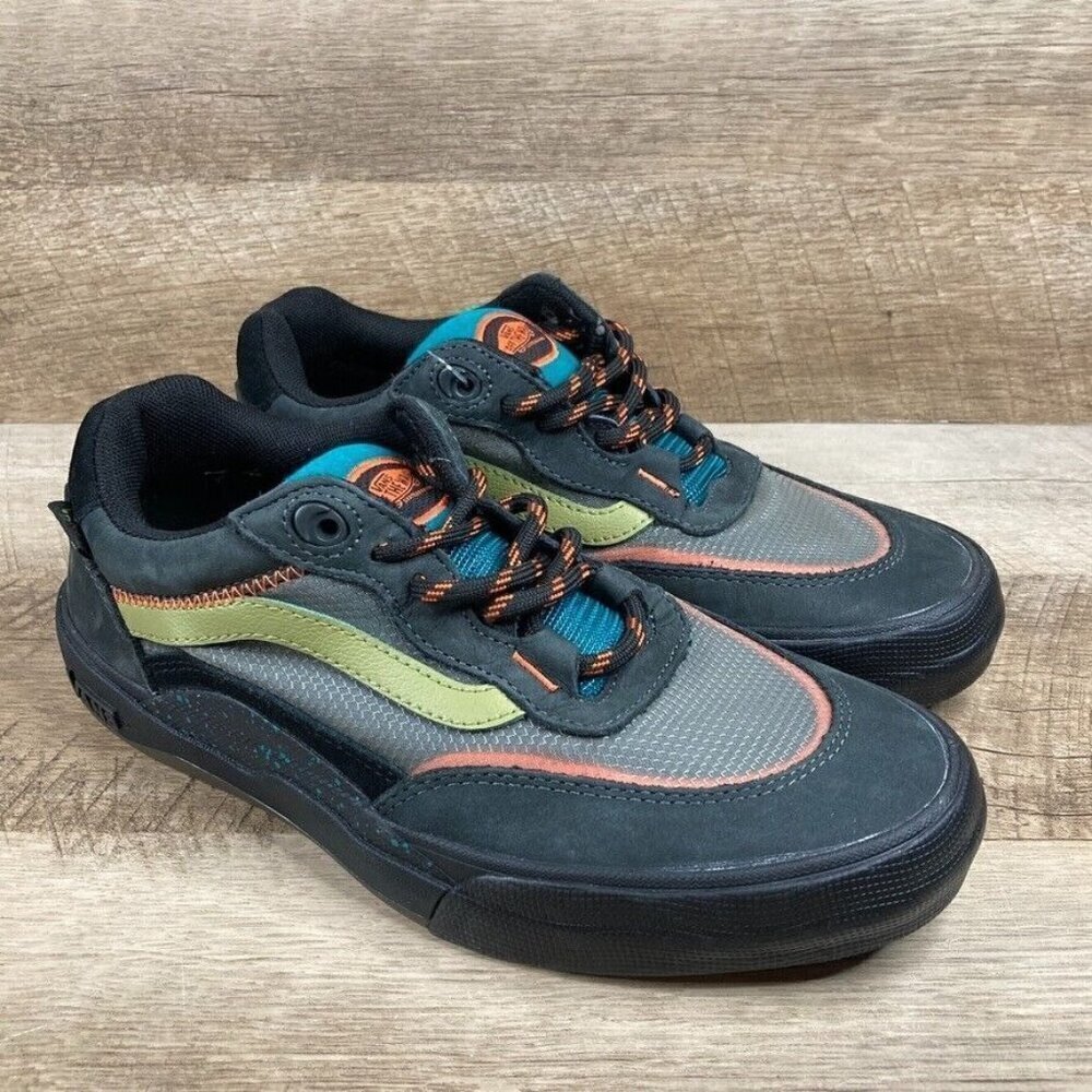 VANS Wayvee Outdoor Unexplored Black Multicolor Skate Shoe Mens 7 Womens 8.5 NEW